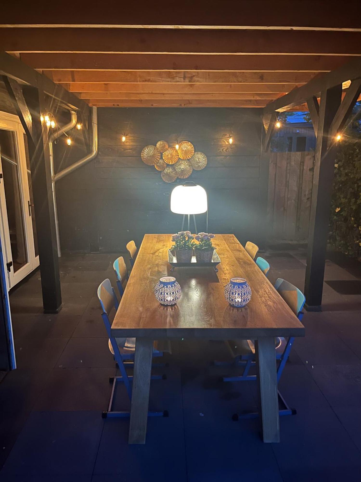 Luxe En Ruim Chalet Met Airco Bij Leekstermeer Matsloot Eksteriør bilde