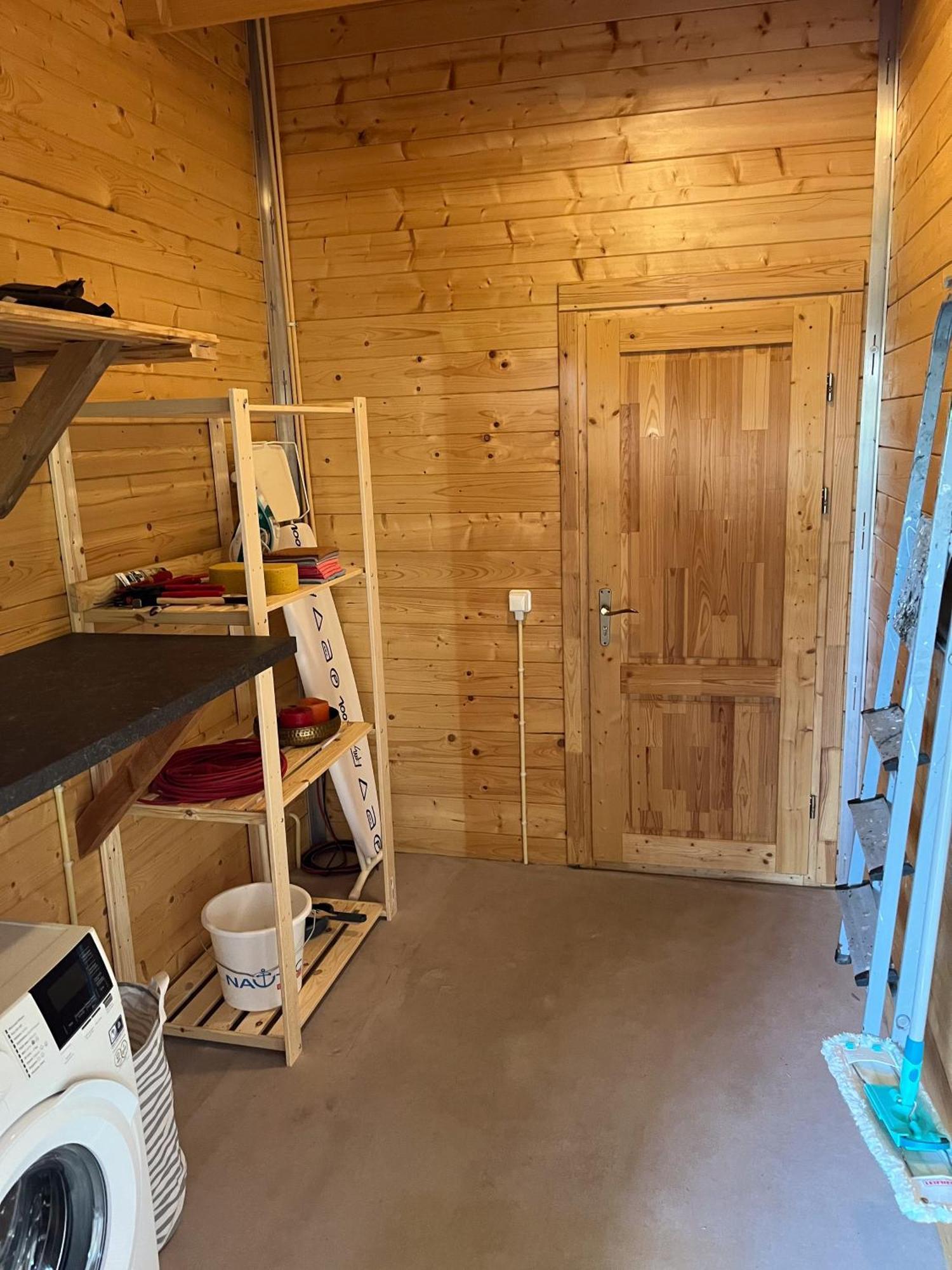 Luxe En Ruim Chalet Met Airco Bij Leekstermeer Matsloot Eksteriør bilde