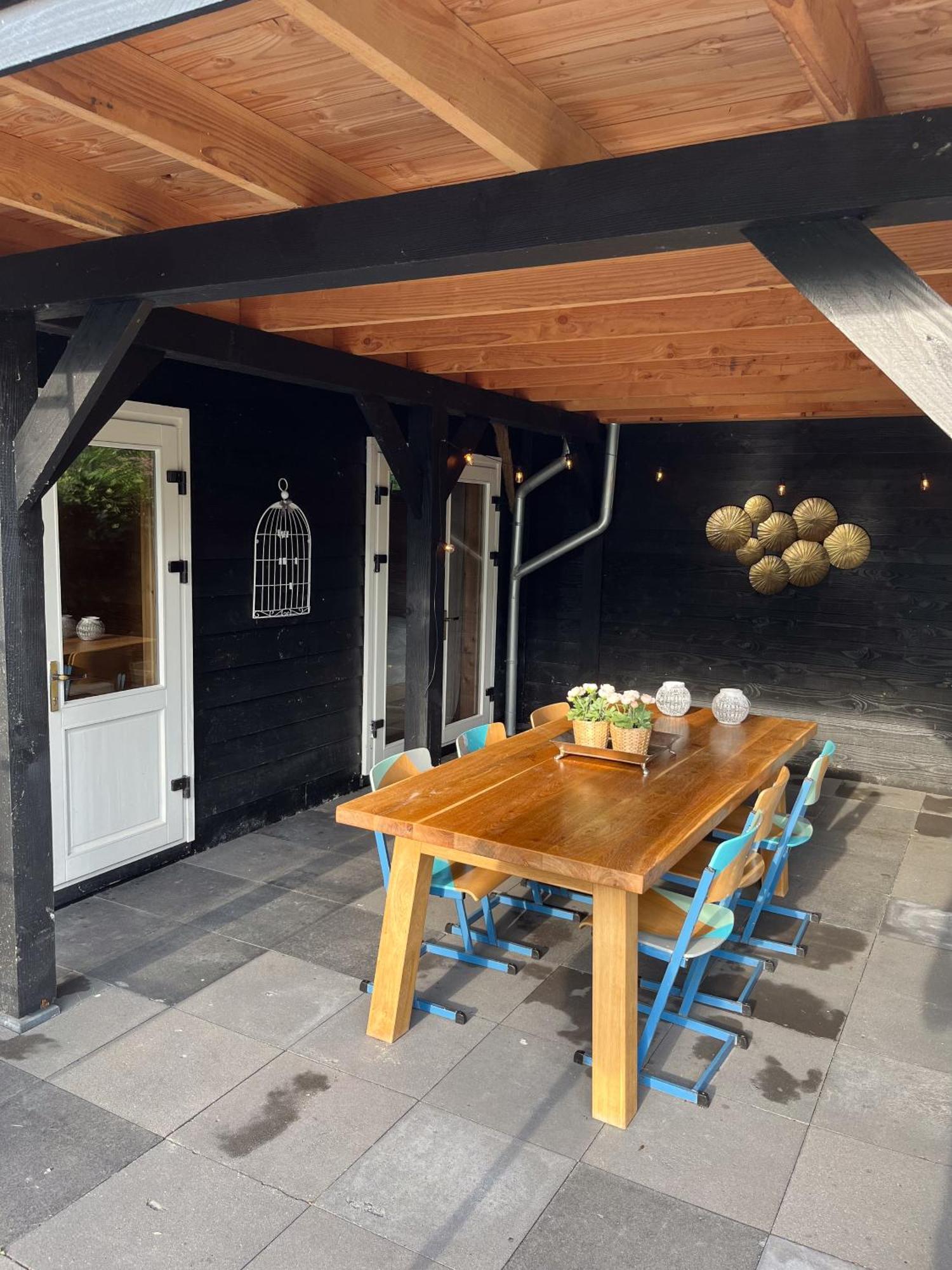 Luxe En Ruim Chalet Met Airco Bij Leekstermeer Matsloot Eksteriør bilde
