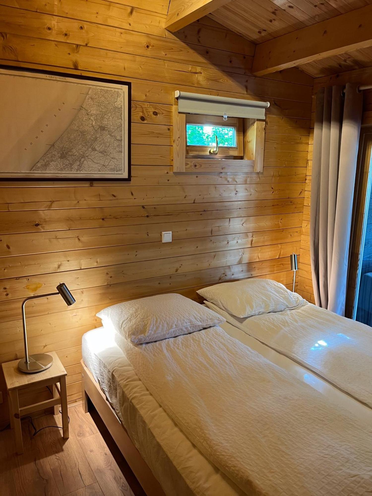 Luxe En Ruim Chalet Met Airco Bij Leekstermeer Matsloot Eksteriør bilde