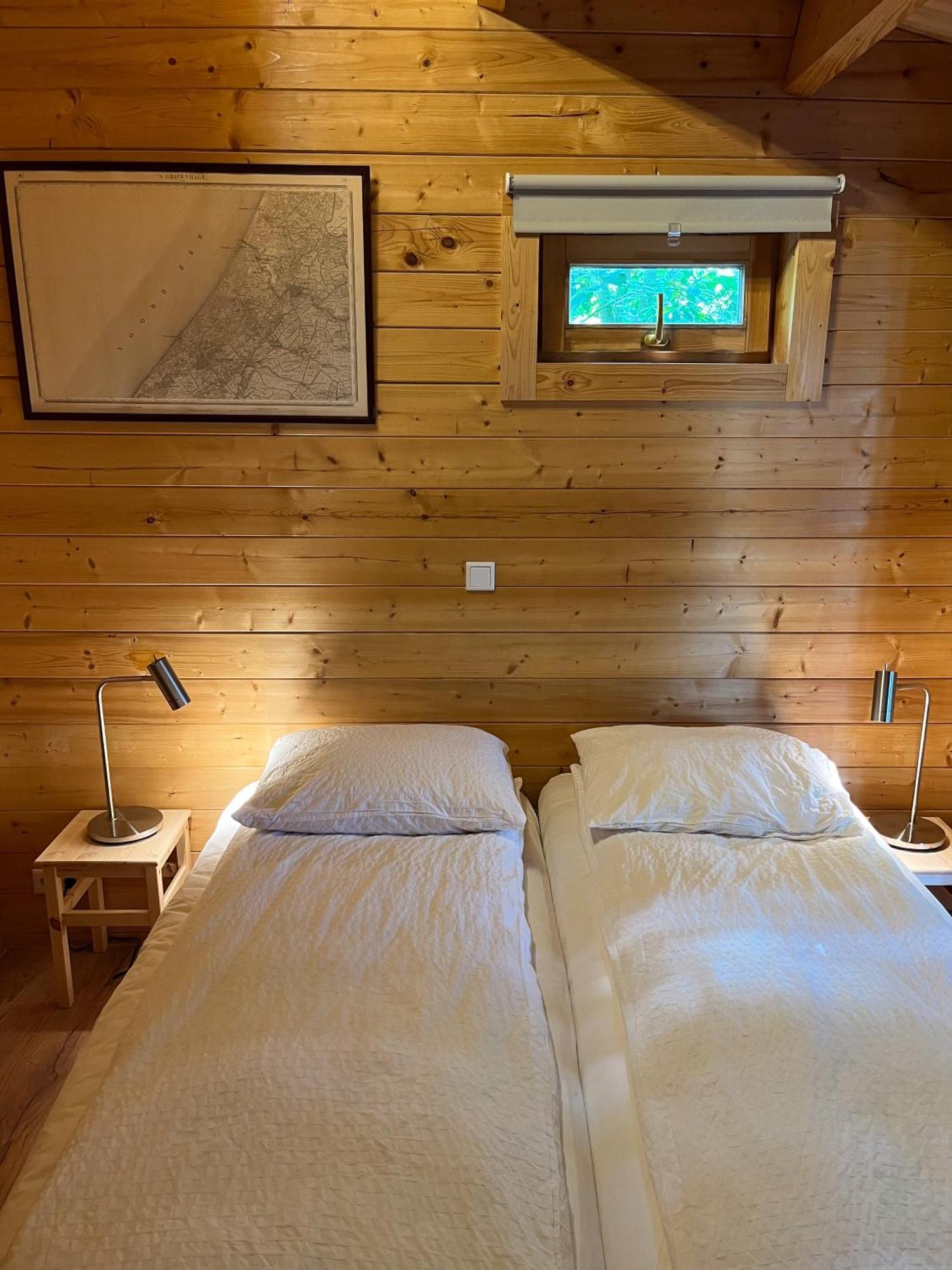 Luxe En Ruim Chalet Met Airco Bij Leekstermeer Matsloot Eksteriør bilde
